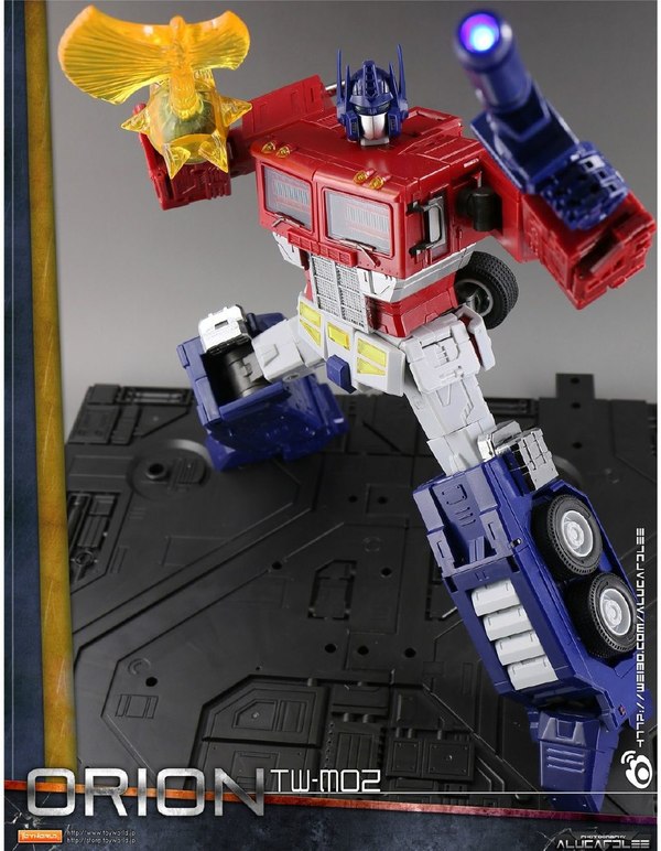 Toyworld Orion Unofficial MP Scale Optimus Prime Color Photos 09 (9 of 24)